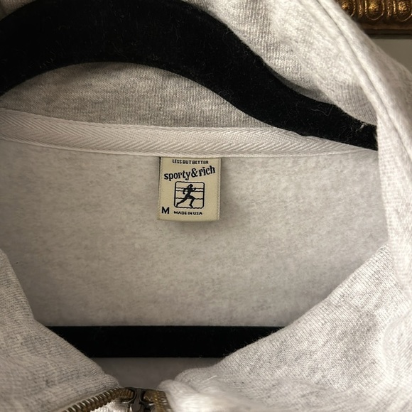 worn once - Sporty & Rich sweatshirt sz medium - Picture 2 of 8